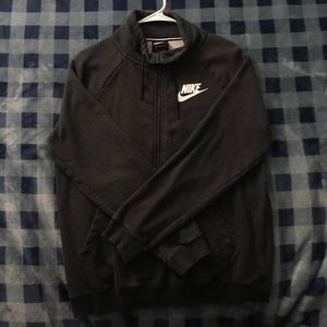 Gray Nike Half-Zip